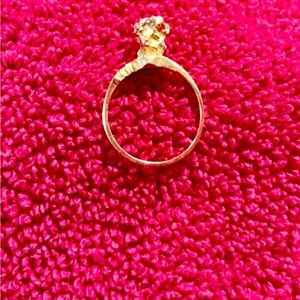 Sold Gold 10k Nugget Ring